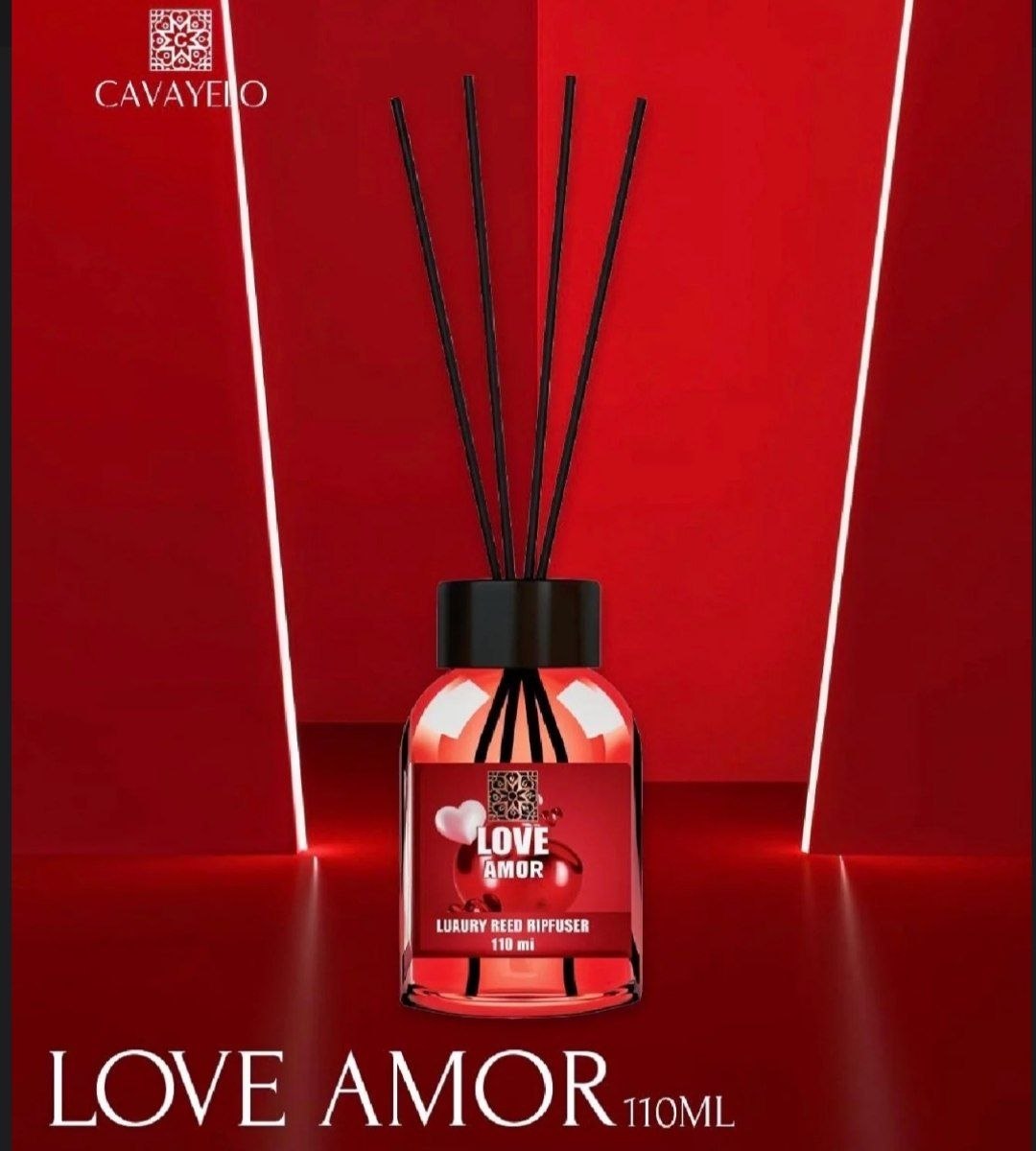 Love Amor Luxury Reed Diffuser 110ml Cavayelo