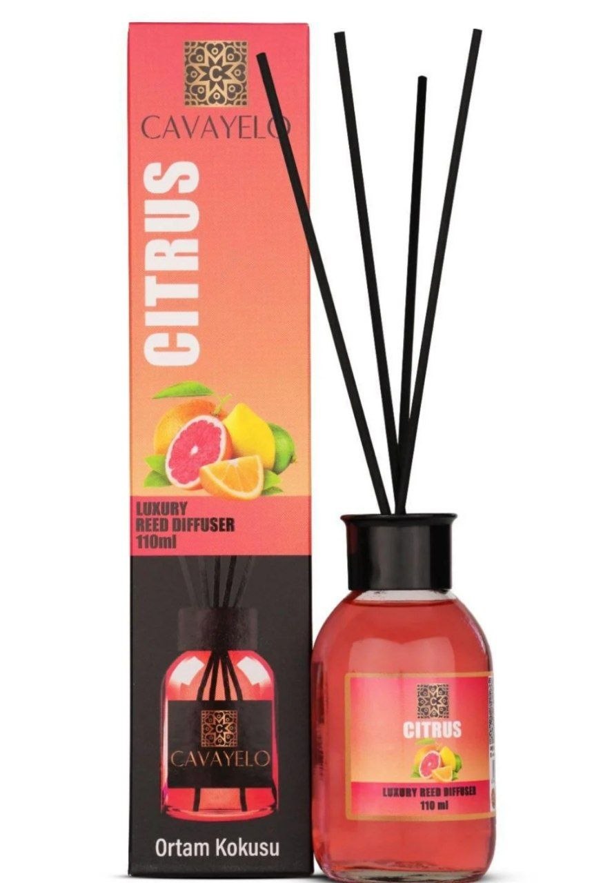 Citrus Luxury Reed Diffuser 110ml Cavayelo