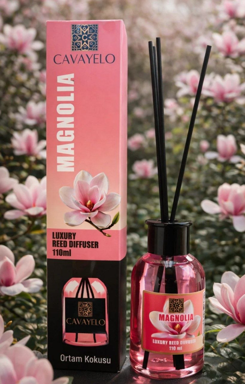 Magnolia Luxury Reed Diffuser 110ml Cavayelo