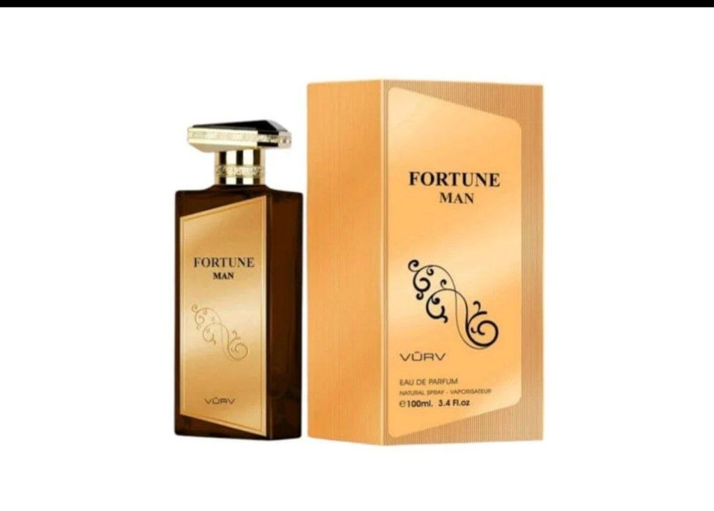 Fortune Man by VÜRV Eau de Parfum 100ml bottle and box