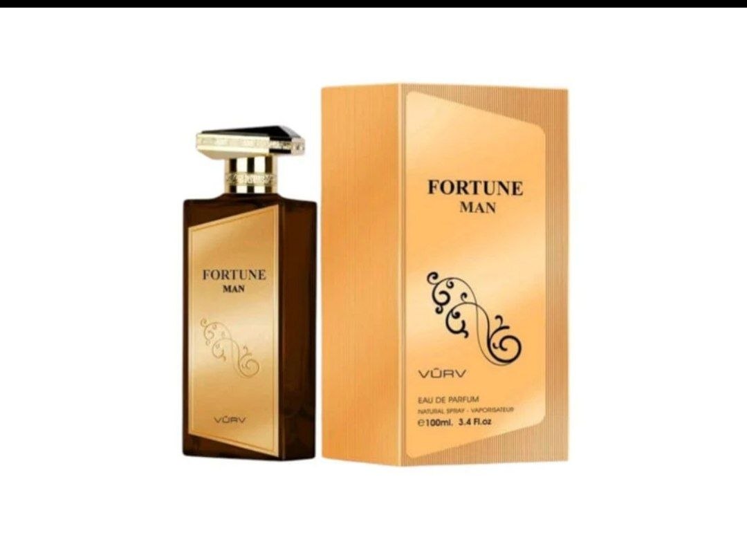 Fortune Man by VÜRV Eau de Parfum 100ml bottle and box