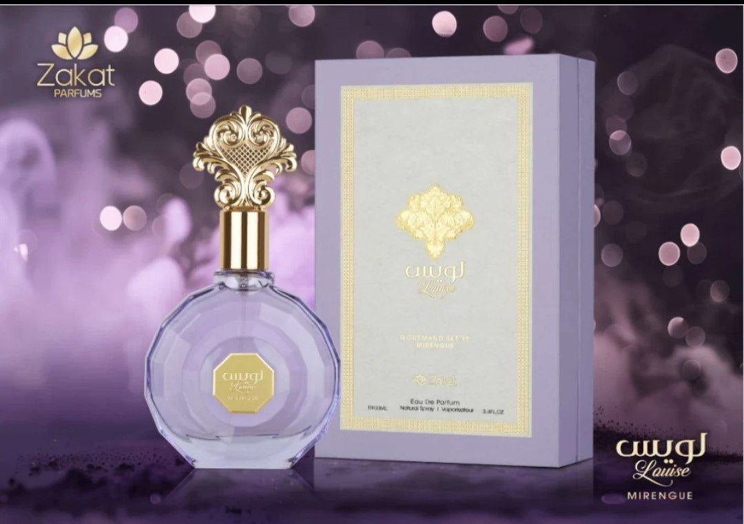Louise Mirengue by Zakat Parfums Eau de Parfum 100ml bottle and box