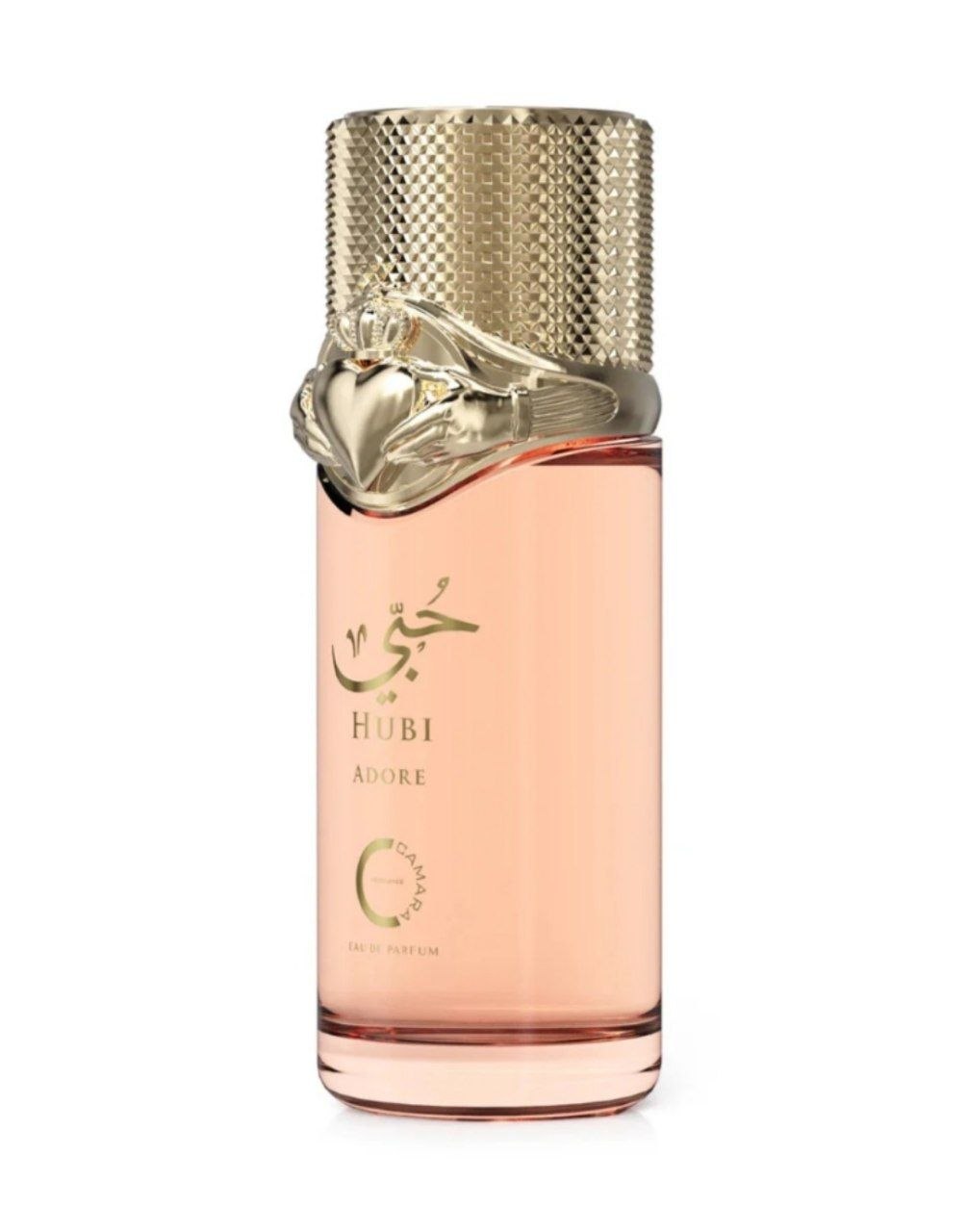 Hubi Adore by Camara gold Claddagh cap close-up